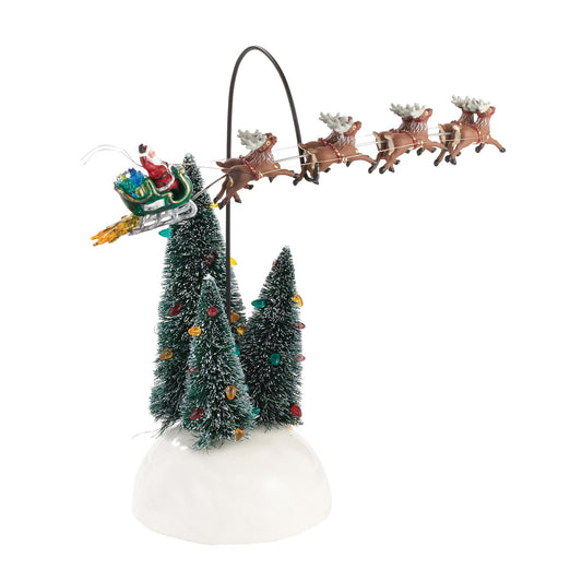 Animated Flaming Sleigh | Department 56