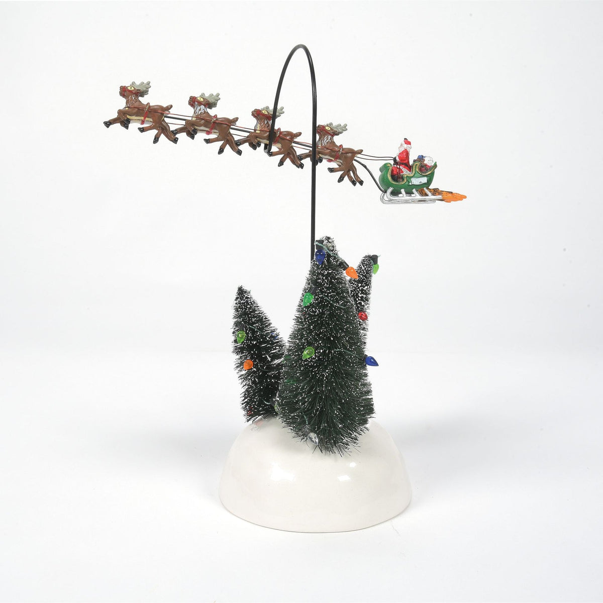 Animated Flaming Sleigh | Department 56