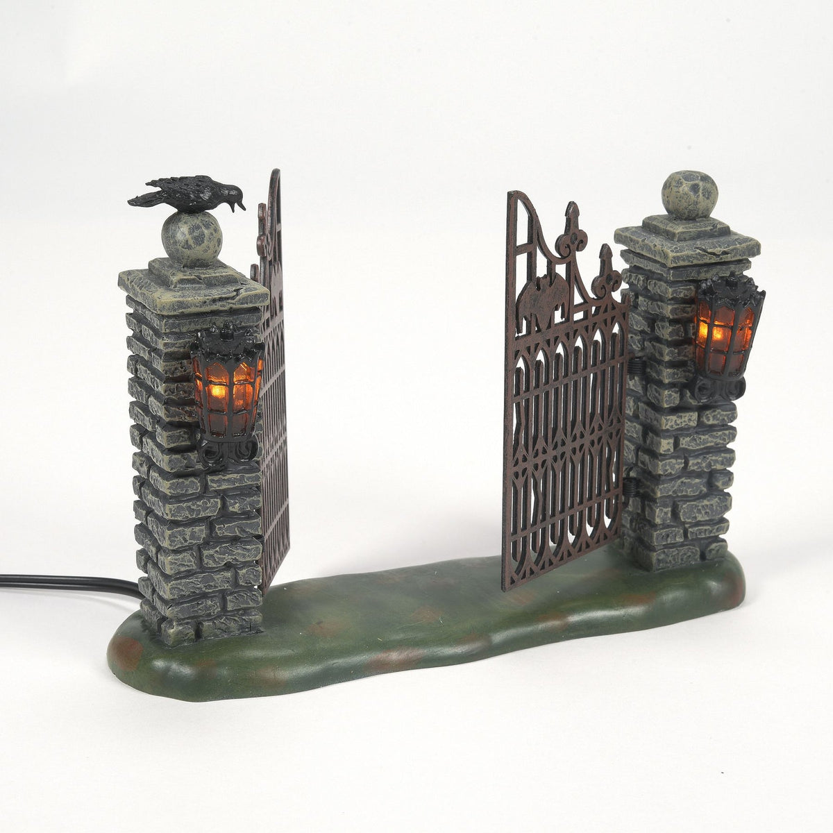 Spooky Wrought Iron Gate | Department 56