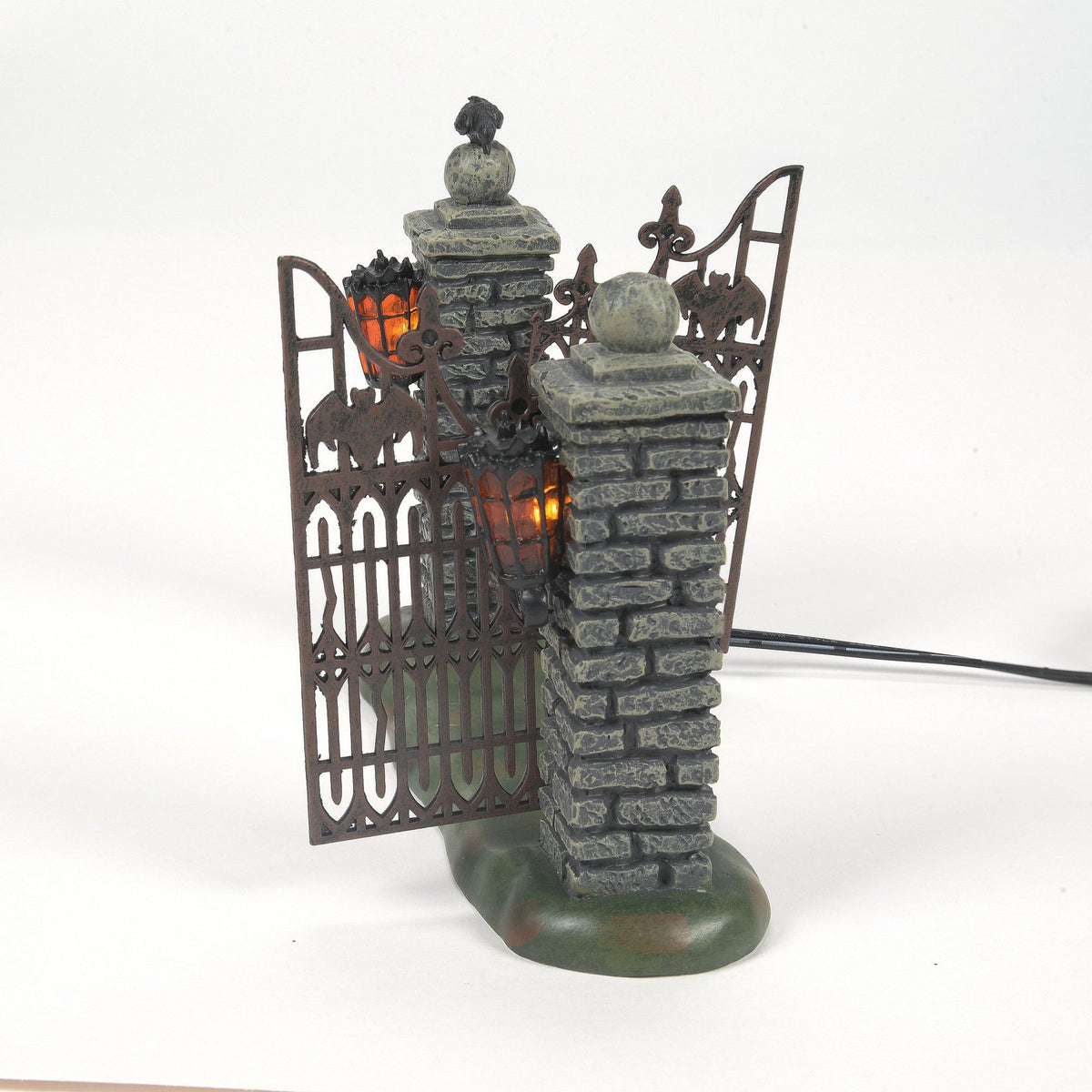 Spooky Wrought Iron Gate | Department 56