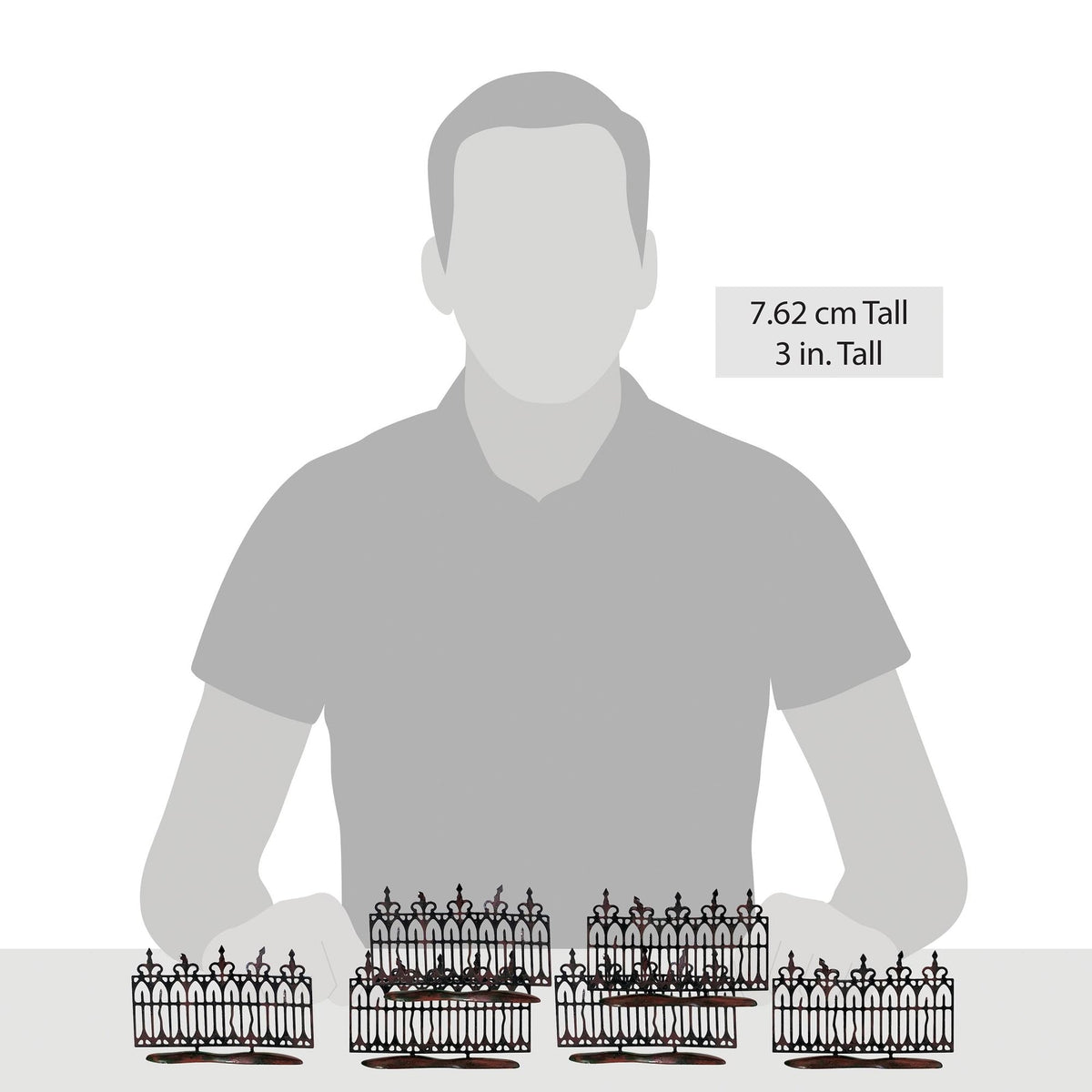 Spooky Wrought Iron Fence | Department 56