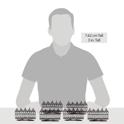 Spooky Wrought Iron Fence | Department 56