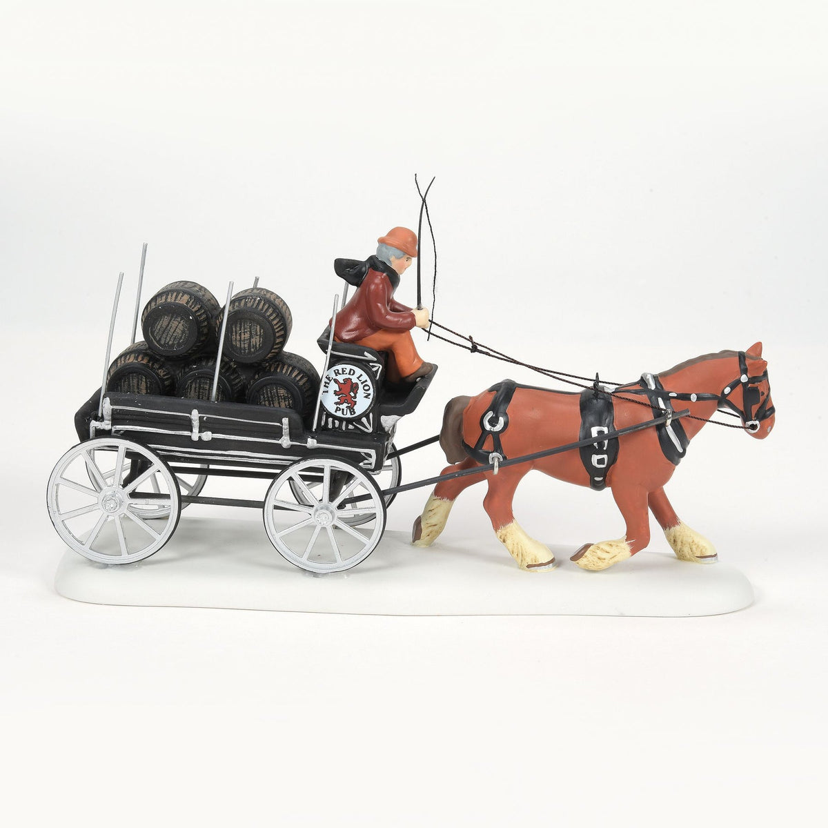 Red Lion Pub Beer Wagon | Department 56