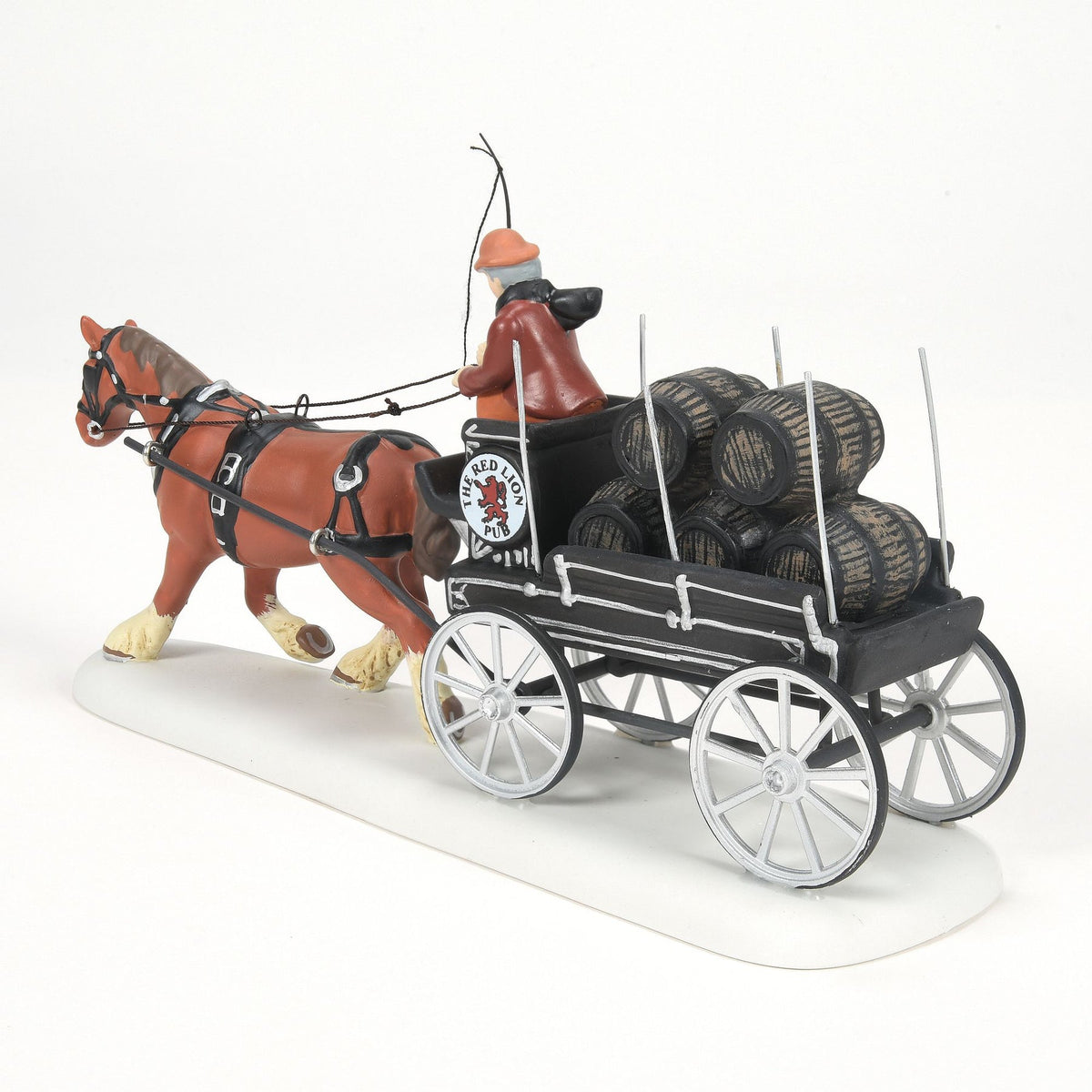 Red Lion Pub Beer Wagon | Department 56
