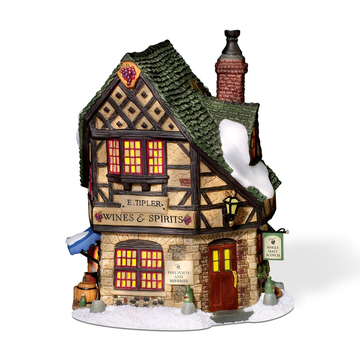 E Tipler Agent Wine Spirits | Department 56