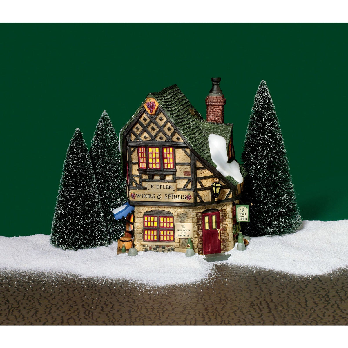 E Tipler Agent Wine Spirits | Department 56