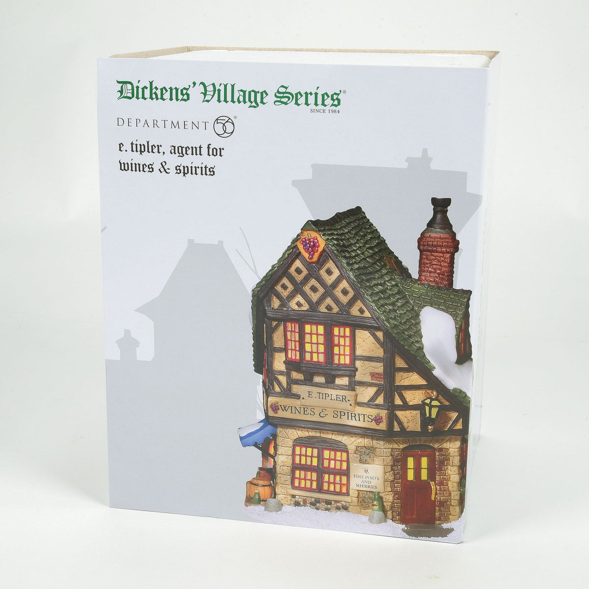 E Tipler Agent Wine Spirits | Department 56