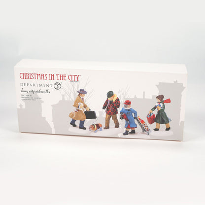 Busy City Sidewalks | Department 56