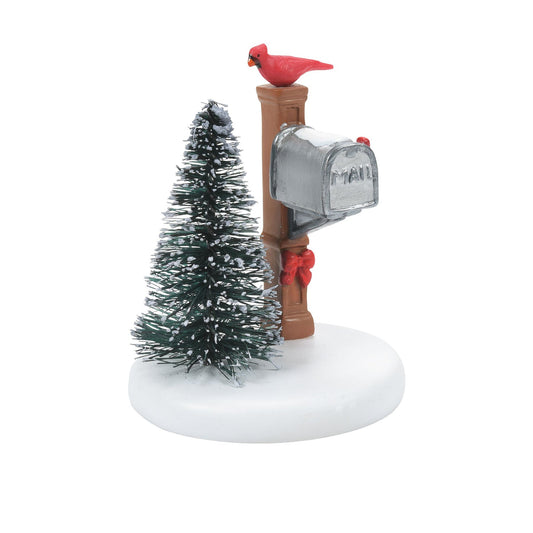 Cardinal Christmas Mailbox | Department 56