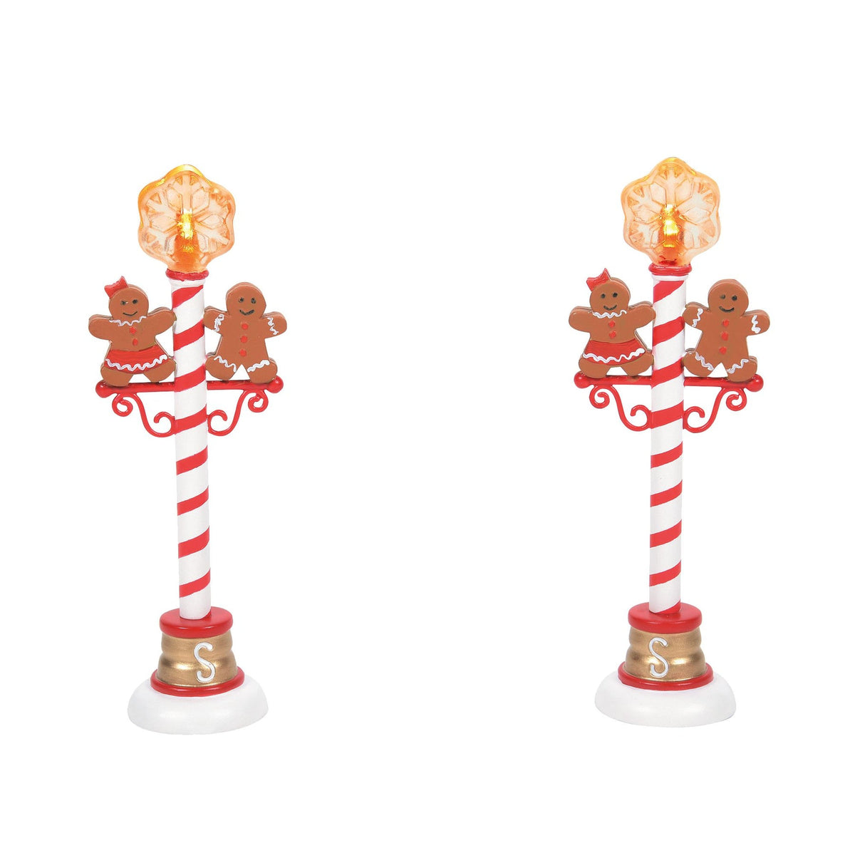 Gingerbread Street Lights | Department 56