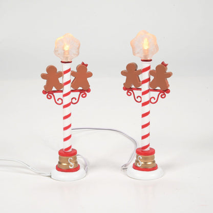 Gingerbread Street Lights | Department 56