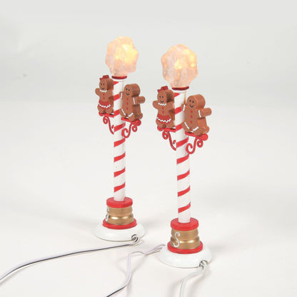 Gingerbread Street Lights | Department 56