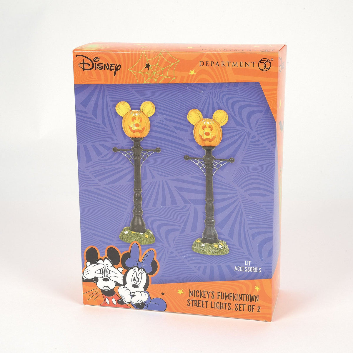 Mickey's Pumpkintown St Lights | Department 56