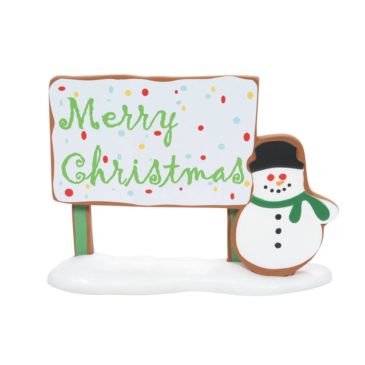 Gingerbread Christmas Billboar | Department 56