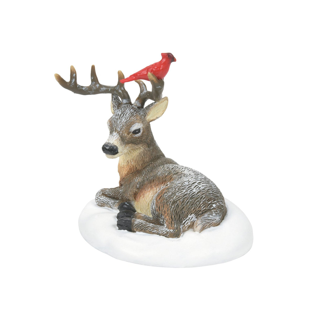 Cardinal Christmas Deer | Department 56