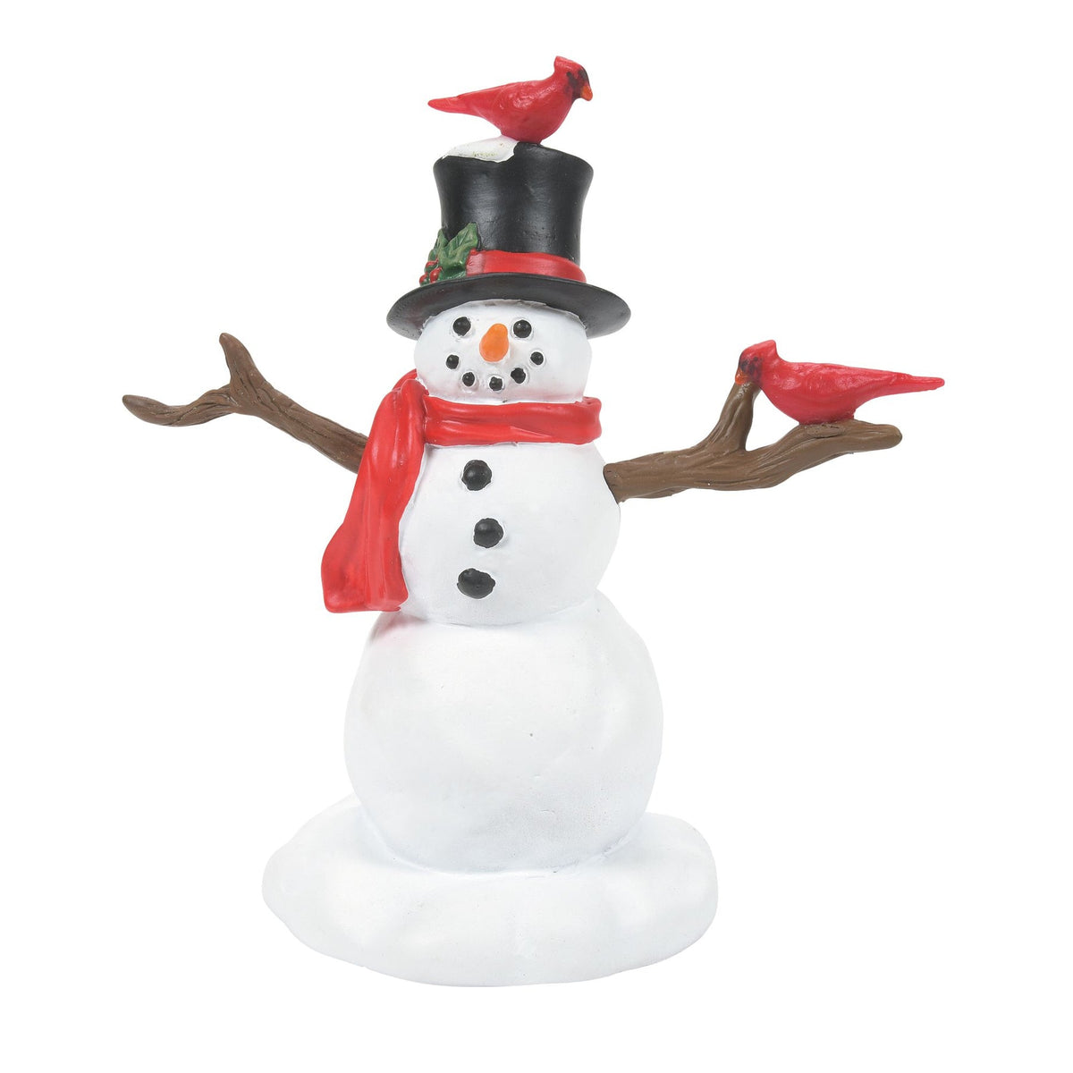 Cardinal Christmas Snowman | Department 56
