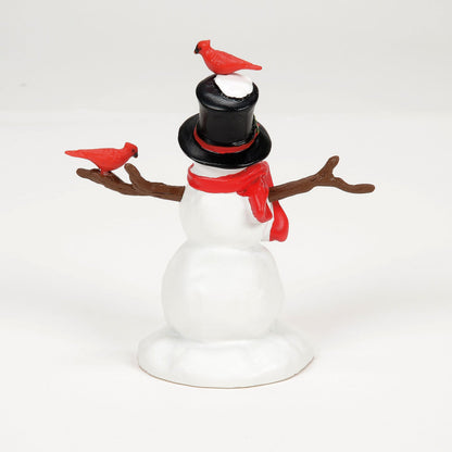 Cardinal Christmas Snowman | Department 56