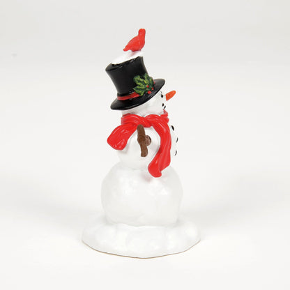 Cardinal Christmas Snowman | Department 56
