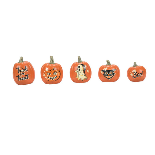 Vintage Pumpkins St/5 | Department 56