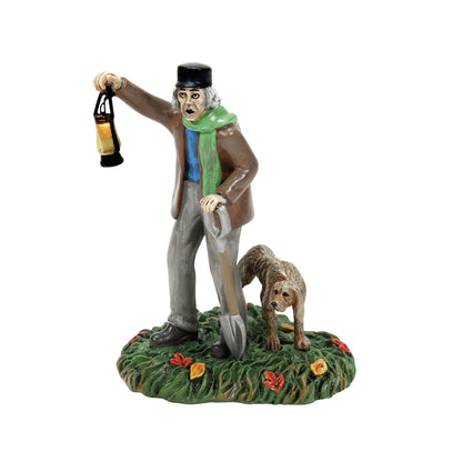 Silas Crump & His Dog, Bones | Department 56