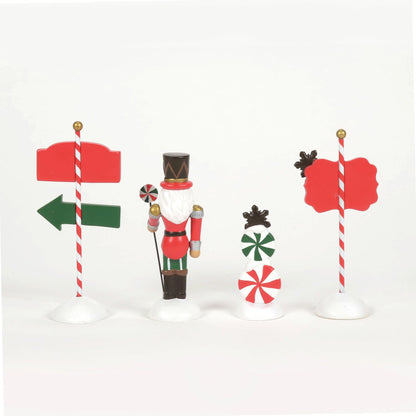 Peppermint Panache S/4 | Department 56