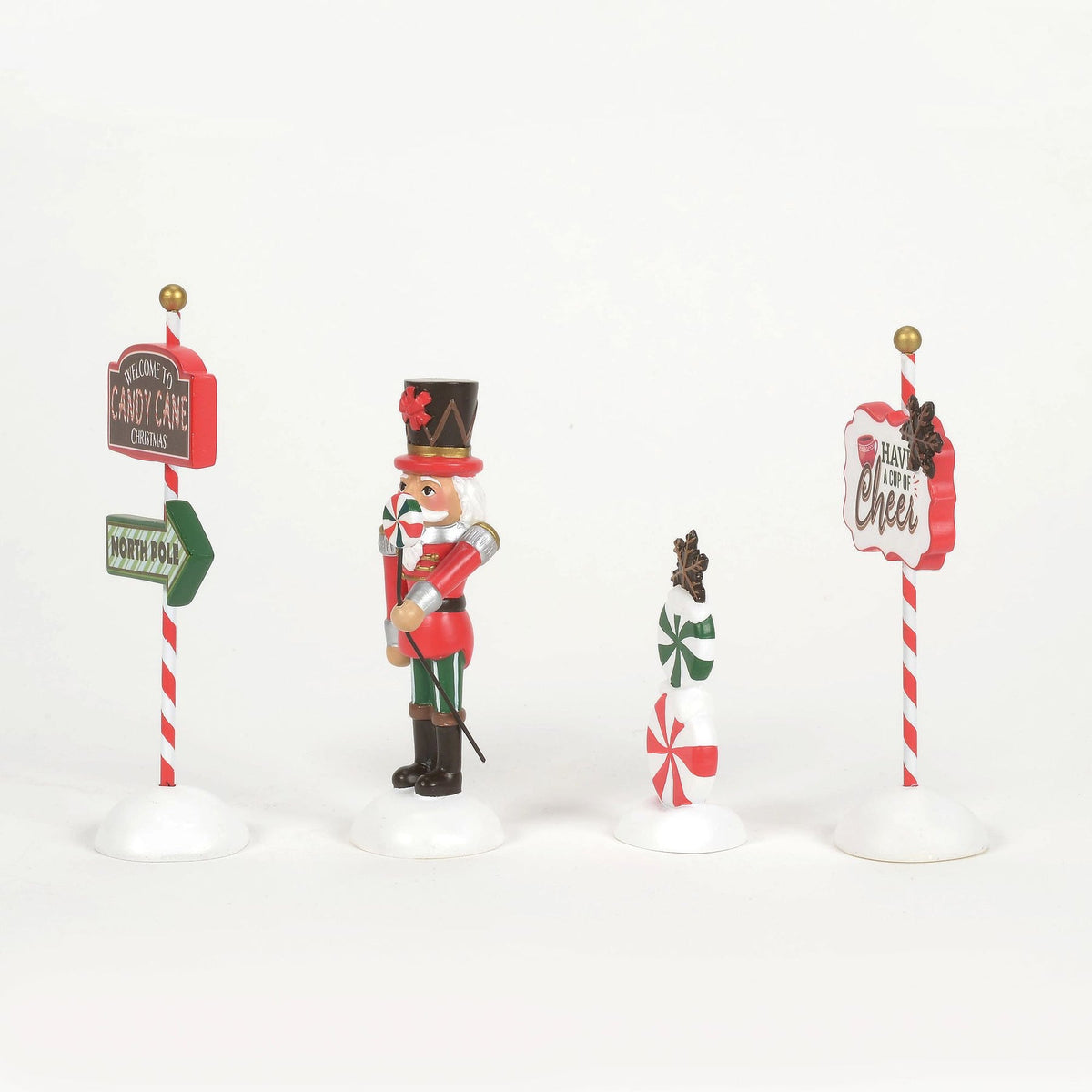 Peppermint Panache S/4 | Department 56