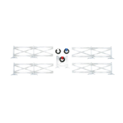 White Crossbuck Fence Set | Department 56