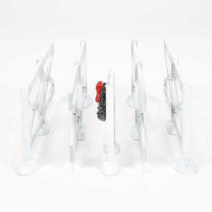 White Crossbuck Fence Set | Department 56