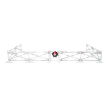 White Crossbuck Fence Set | Department 56
