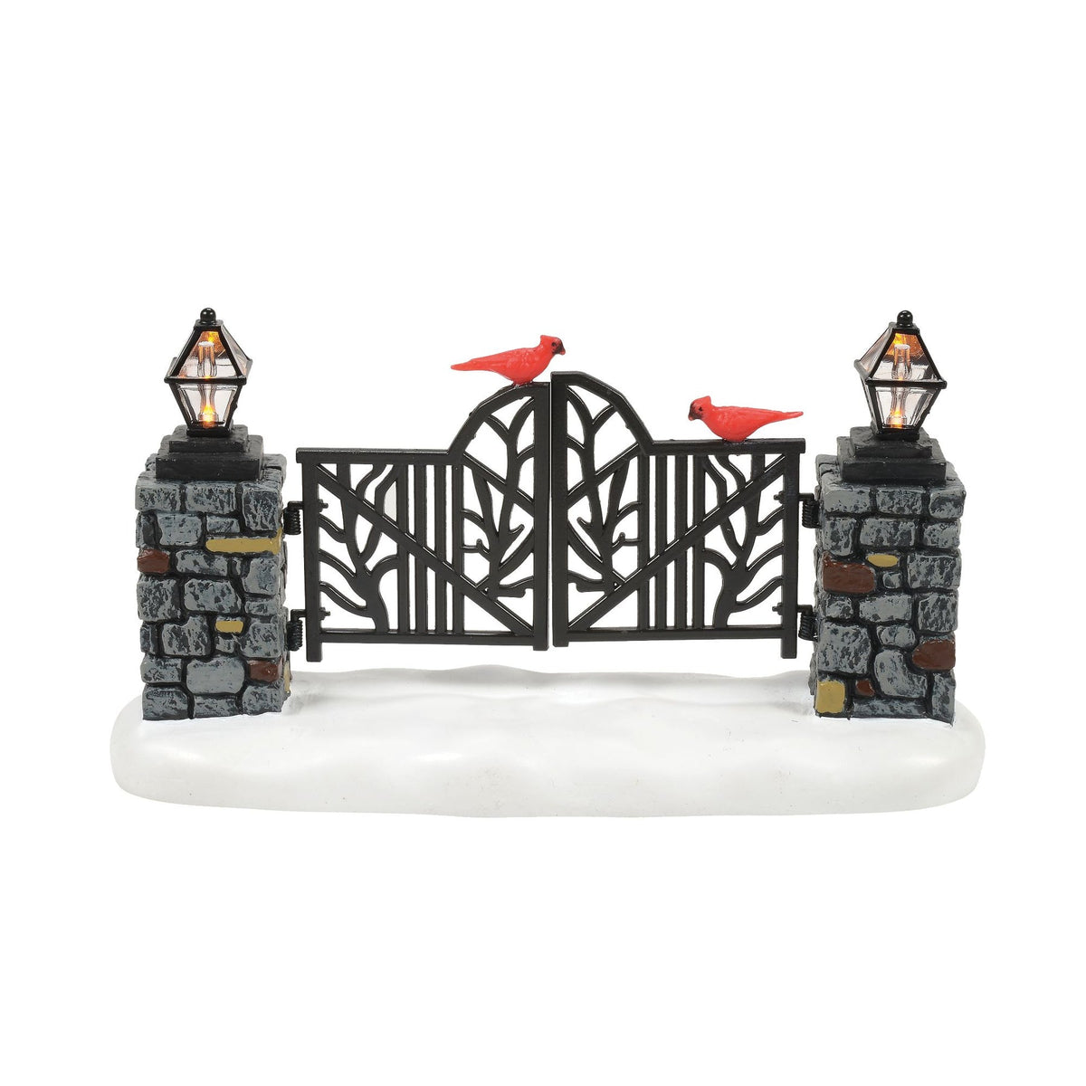 Cardinal LIT Christmas Gate | Department 56