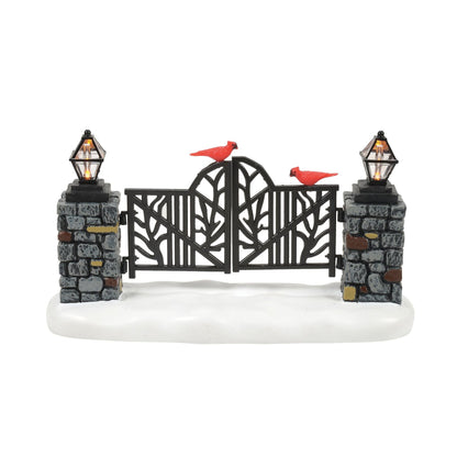 Cardinal LIT Christmas Gate | Department 56