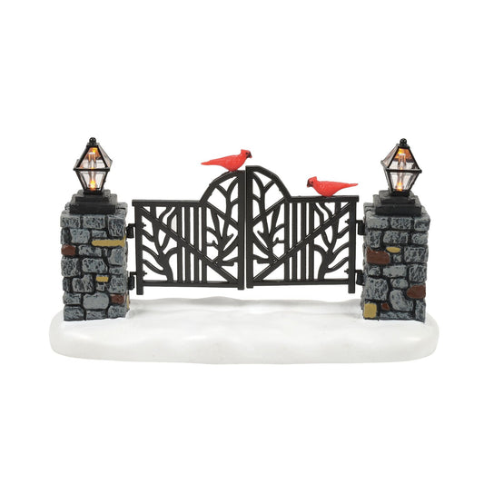 Cardinal LIT Christmas Gate | Department 56