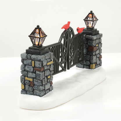 Cardinal LIT Christmas Gate | Department 56