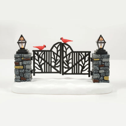 Cardinal LIT Christmas Gate | Department 56