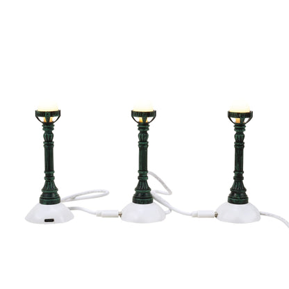 Copper Lamp Post S/3 | Department 56