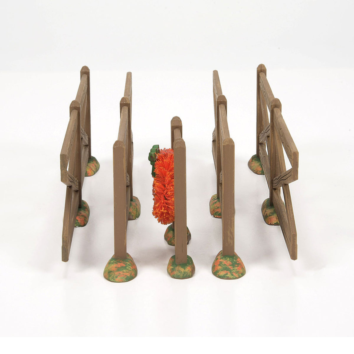 Brown Crossbuck Fence Set | Department 56