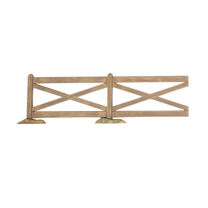 Brown Crossbuck Fence Set | Department 56