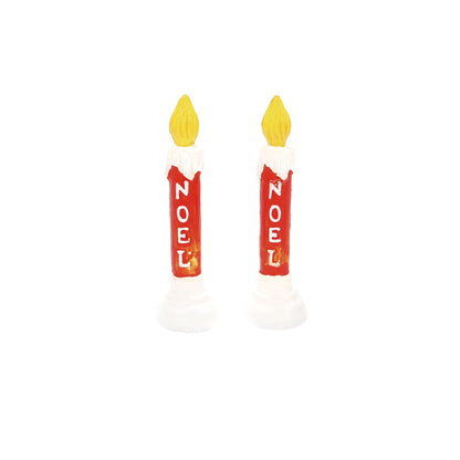 Blow Mold Candle s/2 | Department 56