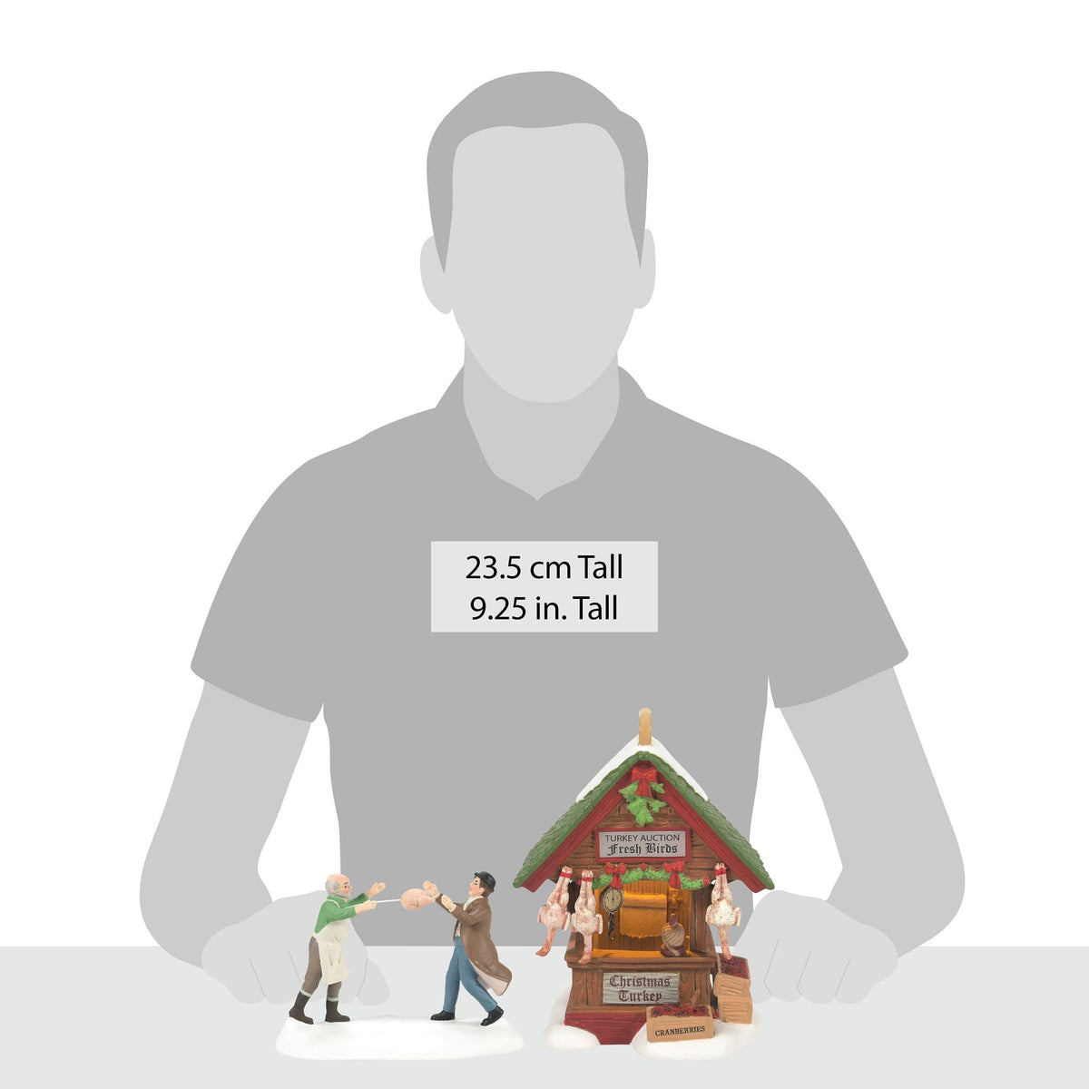 Dressed Turkey Auction S/2 | Department 56