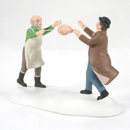 Dressed Turkey Auction S/2 | Department 56