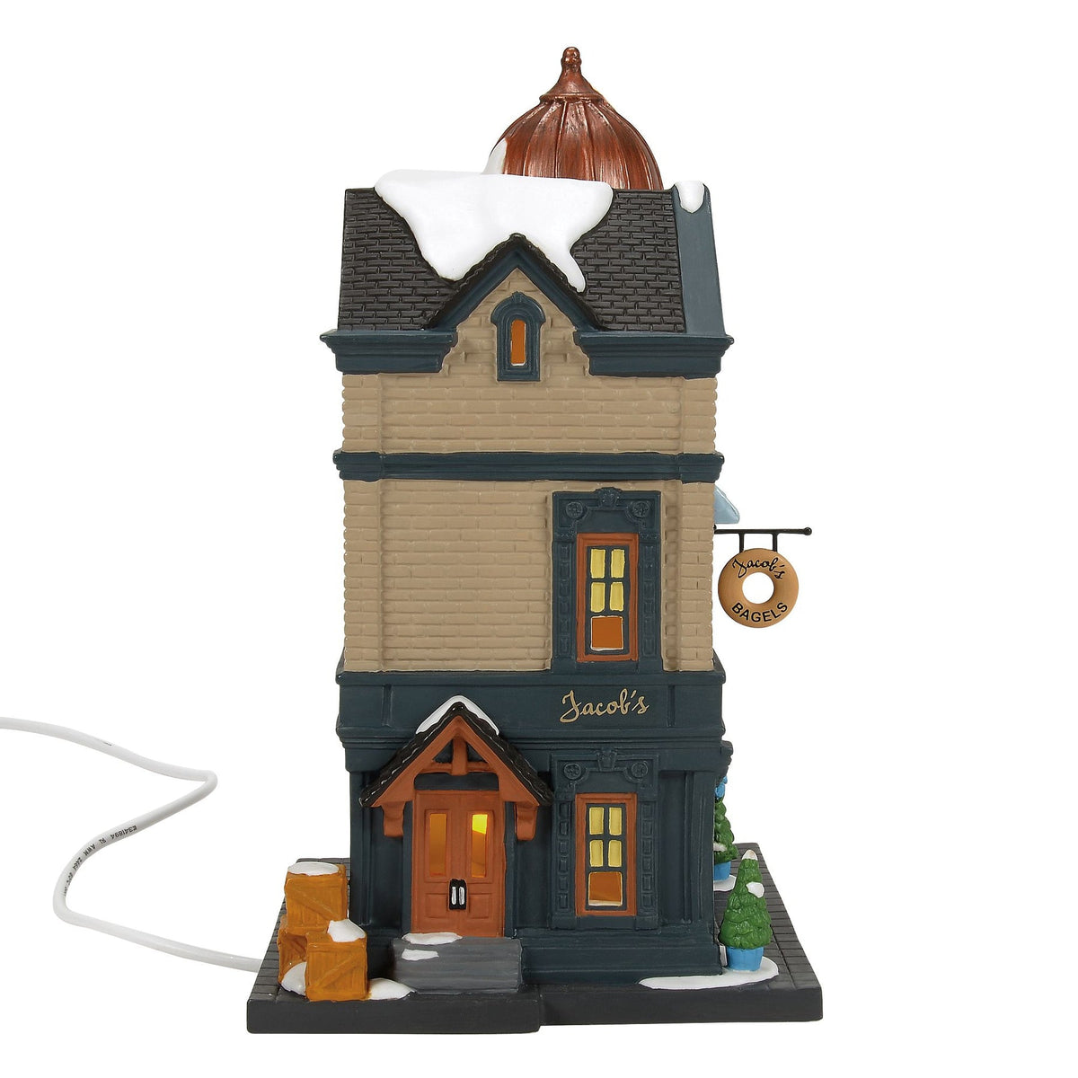 Jacob's Bagel Shop | Department 56