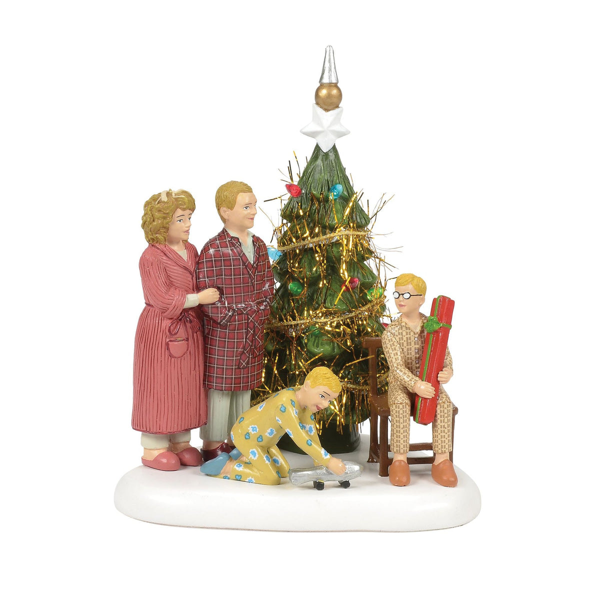 The Family Opens Their Gifts | Department 56