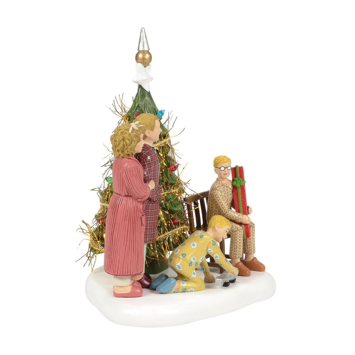 The Family Opens Their Gifts | Department 56