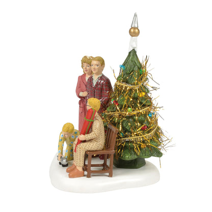 The Family Opens Their Gifts | Department 56