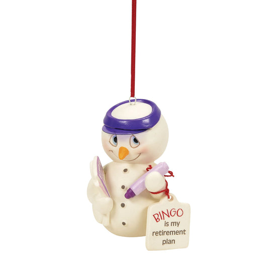 BINGO Retirement Plan ornament | Department 56