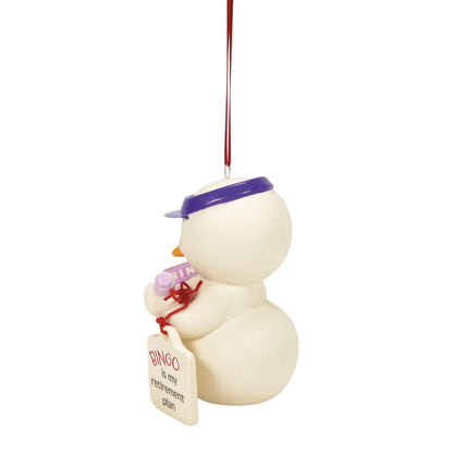 BINGO Retirement Plan ornament | Department 56