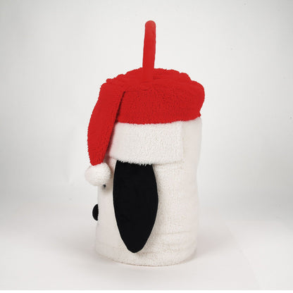 Santa Snoopy SnowThrow | Department 56