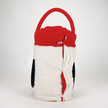 Santa Snoopy SnowThrow | Department 56