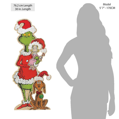 Grinch Easel Floor Decor | Department 56