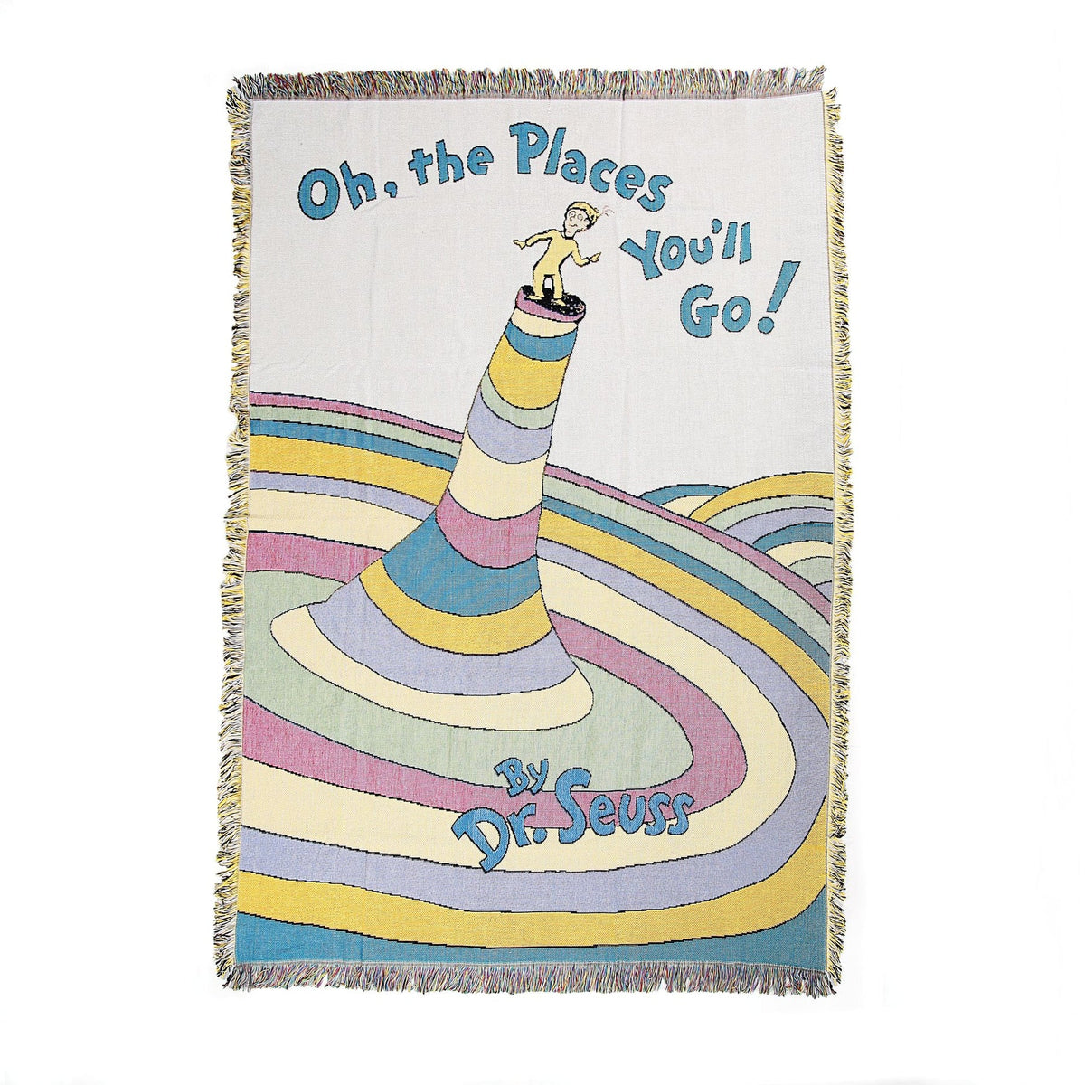 Oh The Places Book Blanket | Department 56